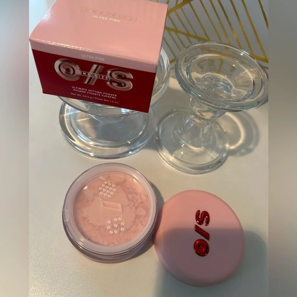 💗 ONE/SIZE Ultimate Blurring Setting Powder – Ultra Pink NIB Factory Sealed